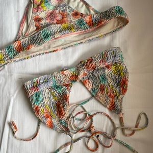 Victoria’s Secret VS flower ruffle bikini